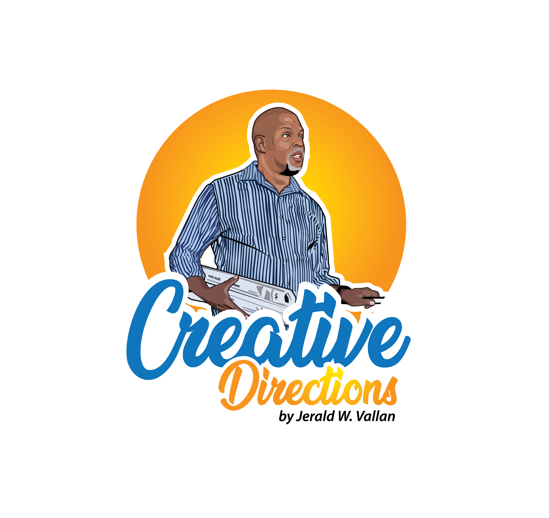 Creative Directions by Jerald W. Vallan Logo