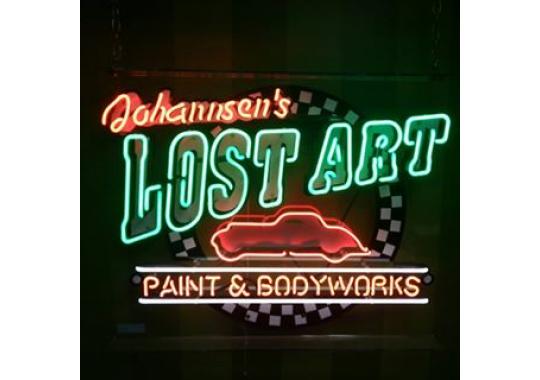 Lost Art Paint and Body Works LLC Logo