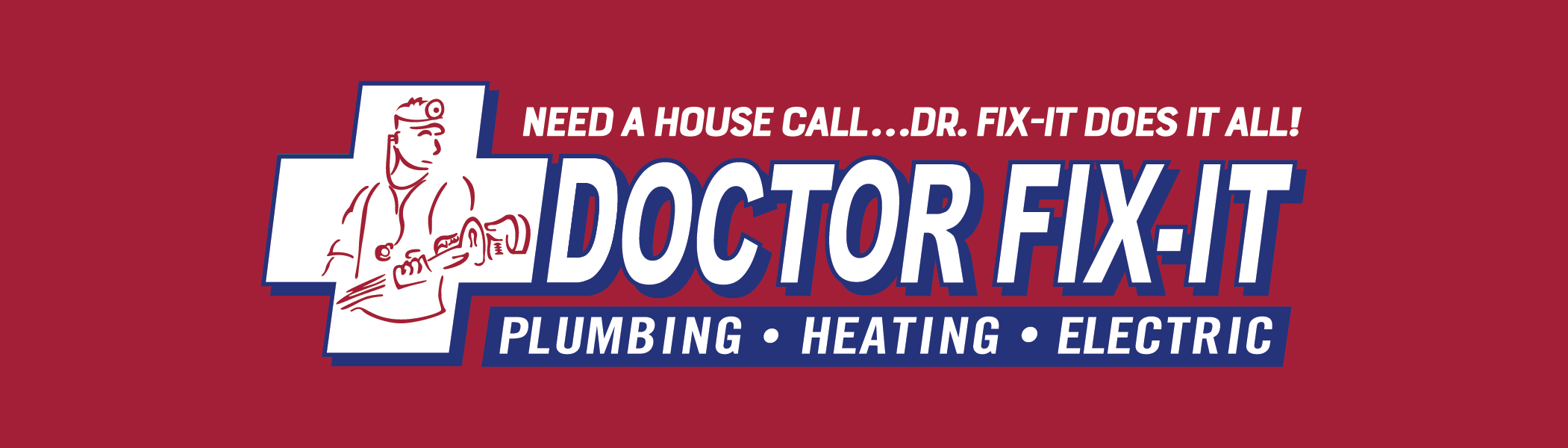 Doctor Fix-It Plumbing, Heating & Electric Logo