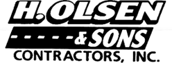 H Olsen & Sons Contractors Inc. Logo