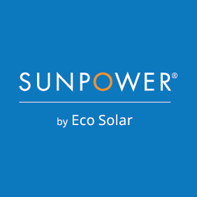 SunPower by Eco Solar Logo