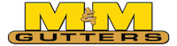 M & M Gutters, Inc. Logo