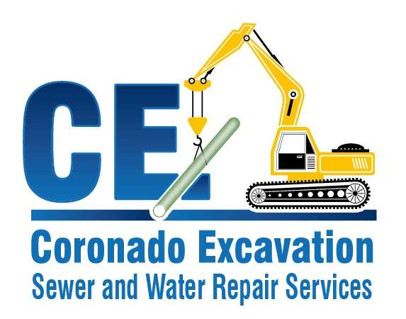 Coronado Excavation of Sewer and Water Repairs Logo