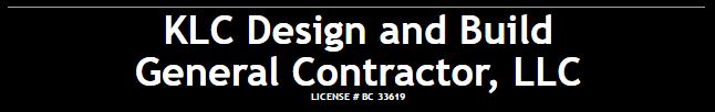 KLC Design & Build General Contractor LLC Logo