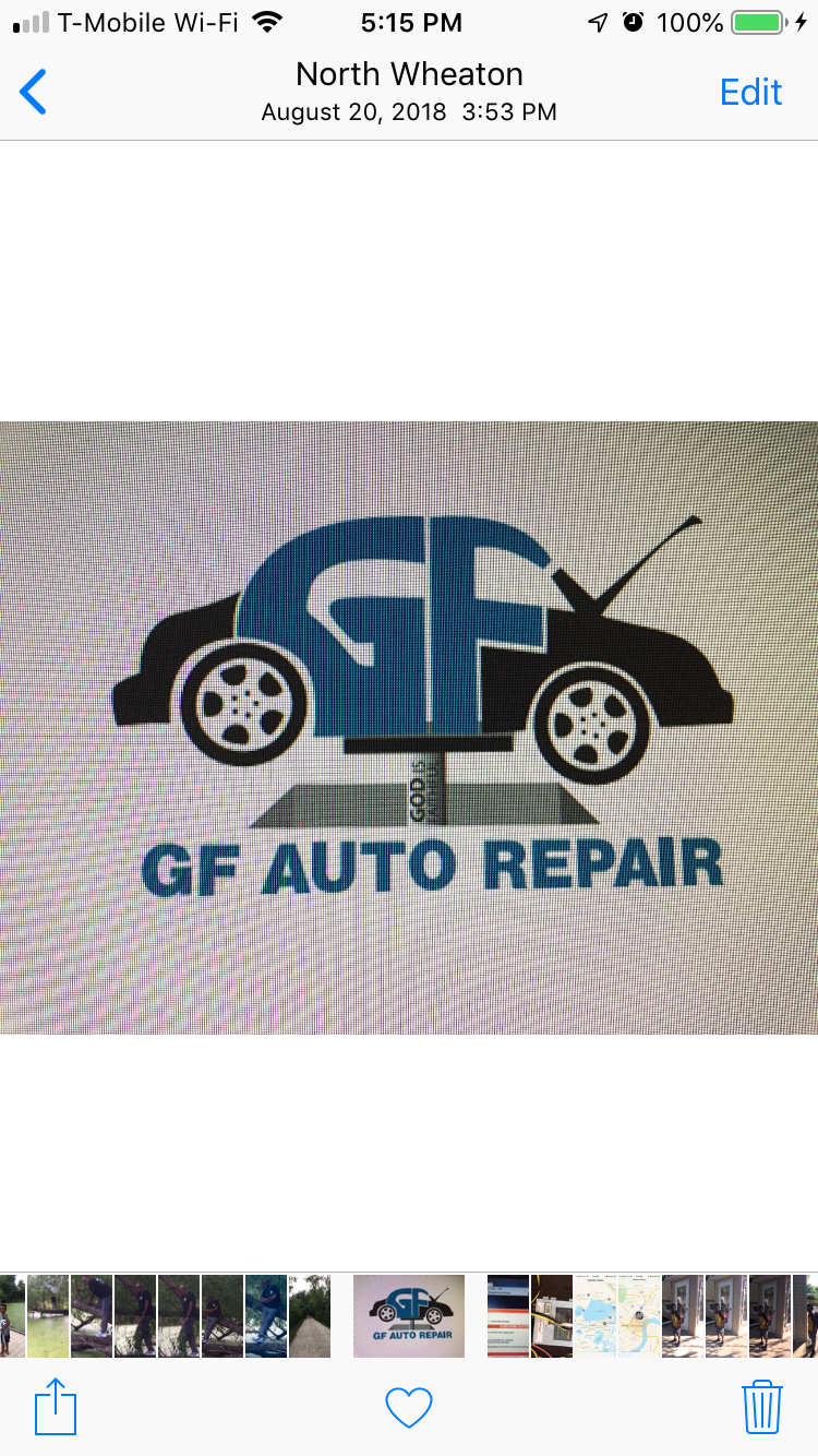 GF Auto Repair Logo