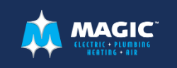 Magic Electric, Plumbing, Heating + Air Logo