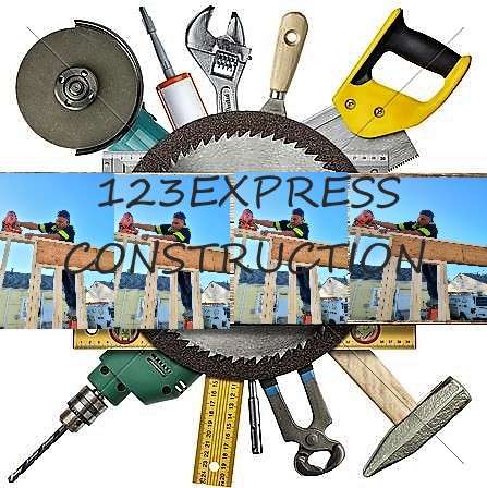 123 Express Construction, LLC. Logo