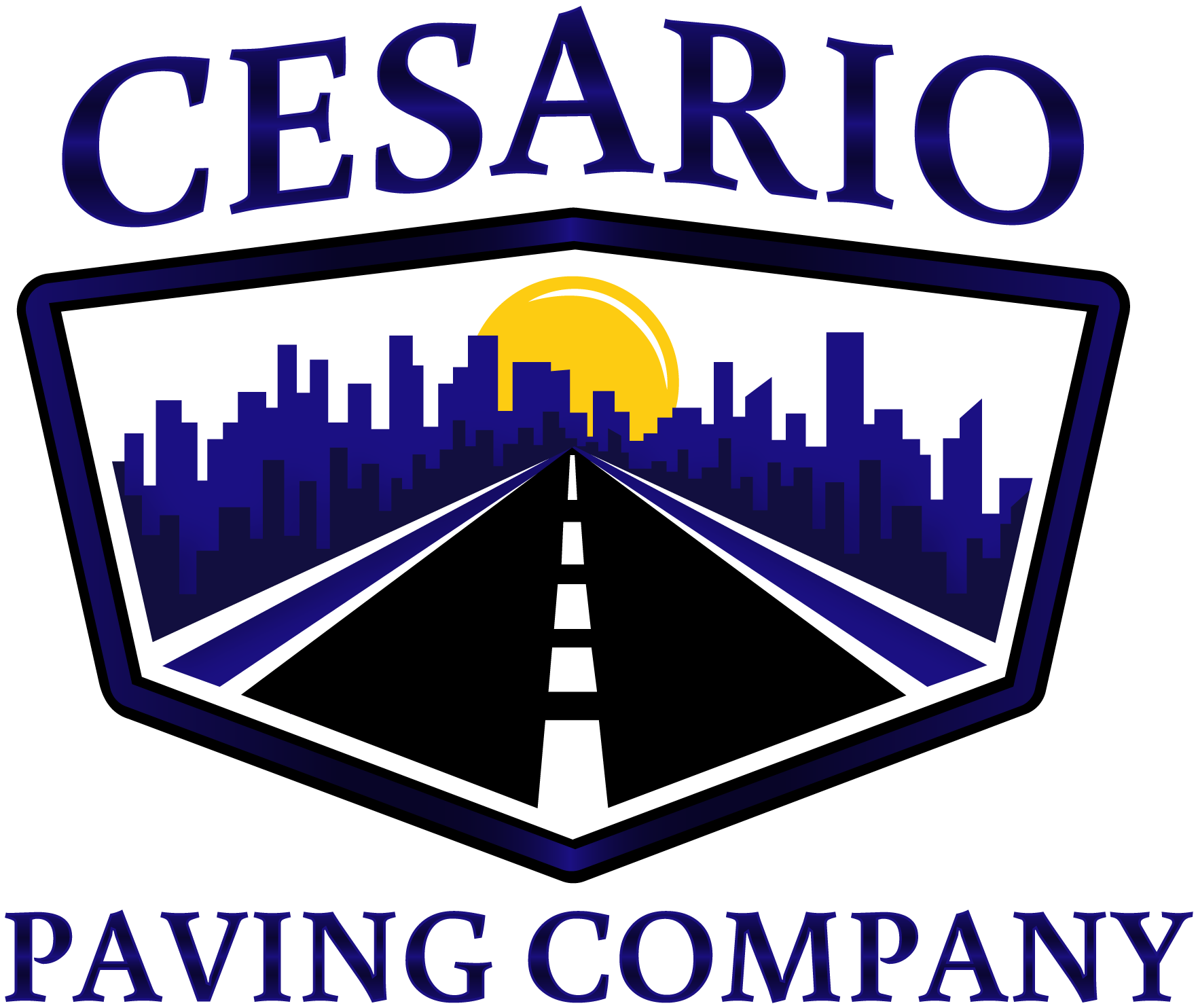 Cesario Paving Company Logo