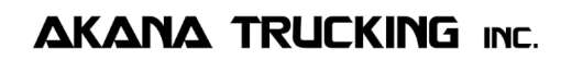 Akana Trucking, Inc. Logo