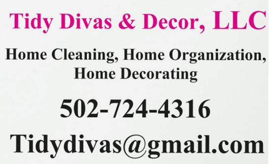 Tidy Divas & Decor, LLC Logo