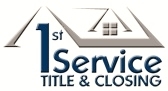 1st Service Title & Closing, Inc. Logo