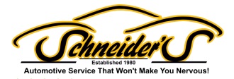 Schneider's Automotive Logo