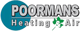 Poorman's Heating & Air Conditioning, Inc. Logo
