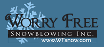 Worry Free Snowblowing Inc. Logo