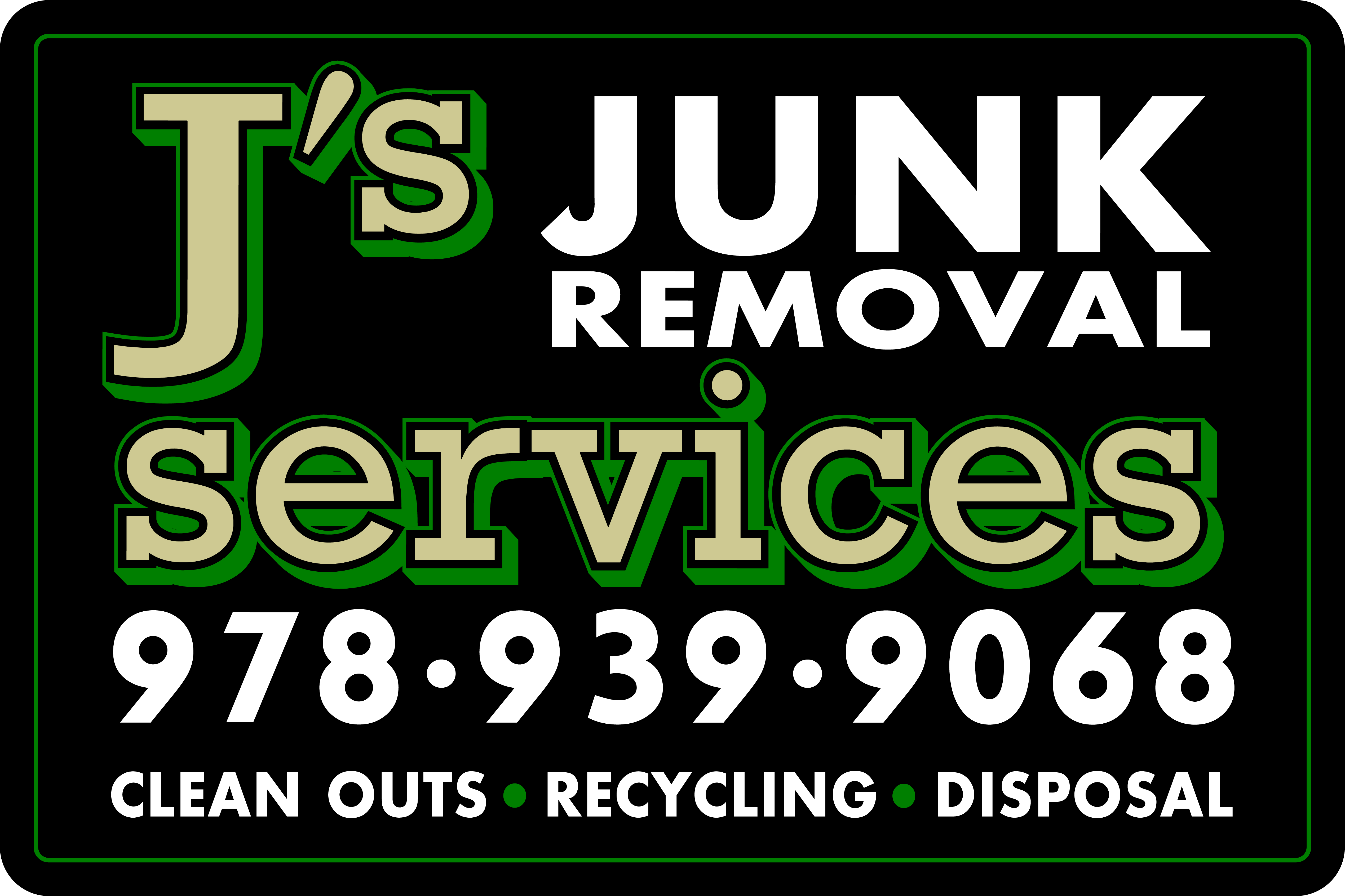 J’s Junk Removal Services Logo