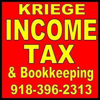 Kriege Income Tax Service Logo