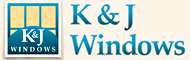 K & J Windows Logo