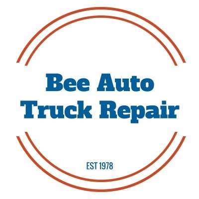 BEE Auto Truck Repair Logo