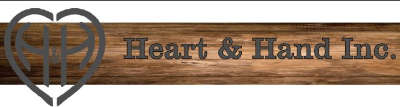 Heart & Hand Landscape & Excavation Logo