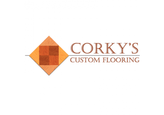 Corky's Custom Flooring Logo