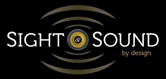 Sight & Sound By Design Logo
