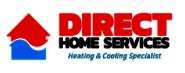 Direct Home Services Heating & Cooling Specialists Logo
