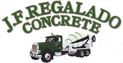 J.F. Regalado Concrete & General Construction Logo