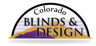 Colorado Blinds & Design Logo