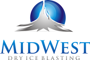 Midwest Dry Ice Blasting. Inc. Logo