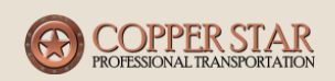 Copper Star Professional Transportation Logo