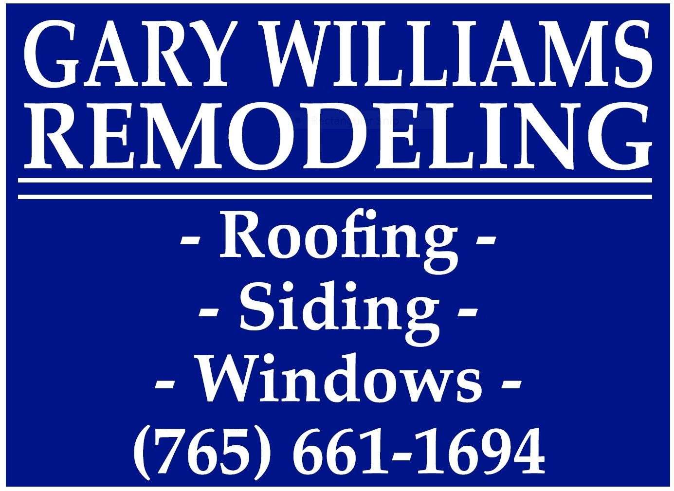 Gary Williams Remodeling, LLC Logo