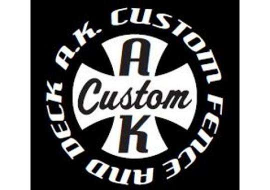 A.K. Custom Fence and Deck LLC Logo
