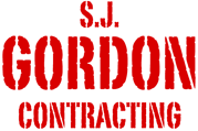 S.J. Gordon Contracting Logo