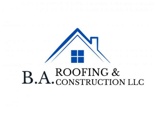 B.A. Roofing & Construction Logo