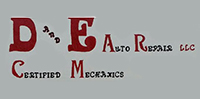 D & E Auto Repair LLC Logo