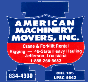 American Machinery Movers Inc Logo