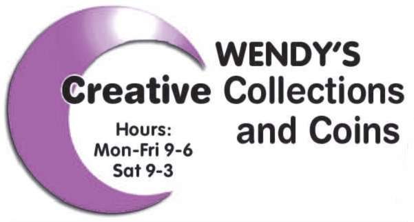 Wendy's Creative Collections and Coins Logo