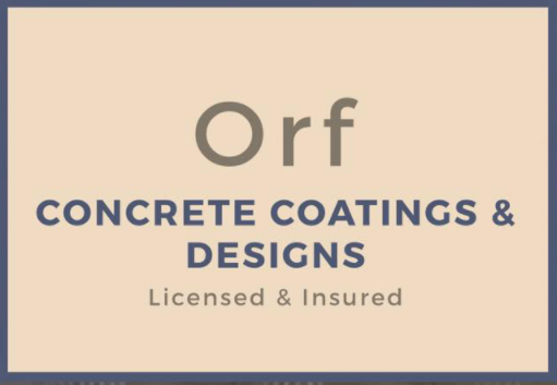 Orf Concrete Coatings and Designs LLC Logo