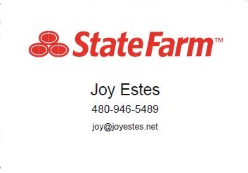 Joy Estes State Farm Insurance Logo