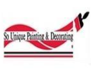 So Unique Painting & Decorating Logo