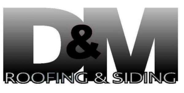 D&M Roofing and Siding Logo