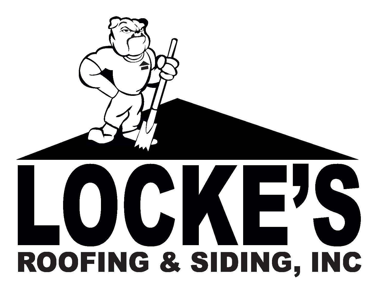 Locke's Roofing & Siding Inc. Logo