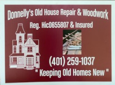 Donnelly's Old House Repair & Woodwork Logo