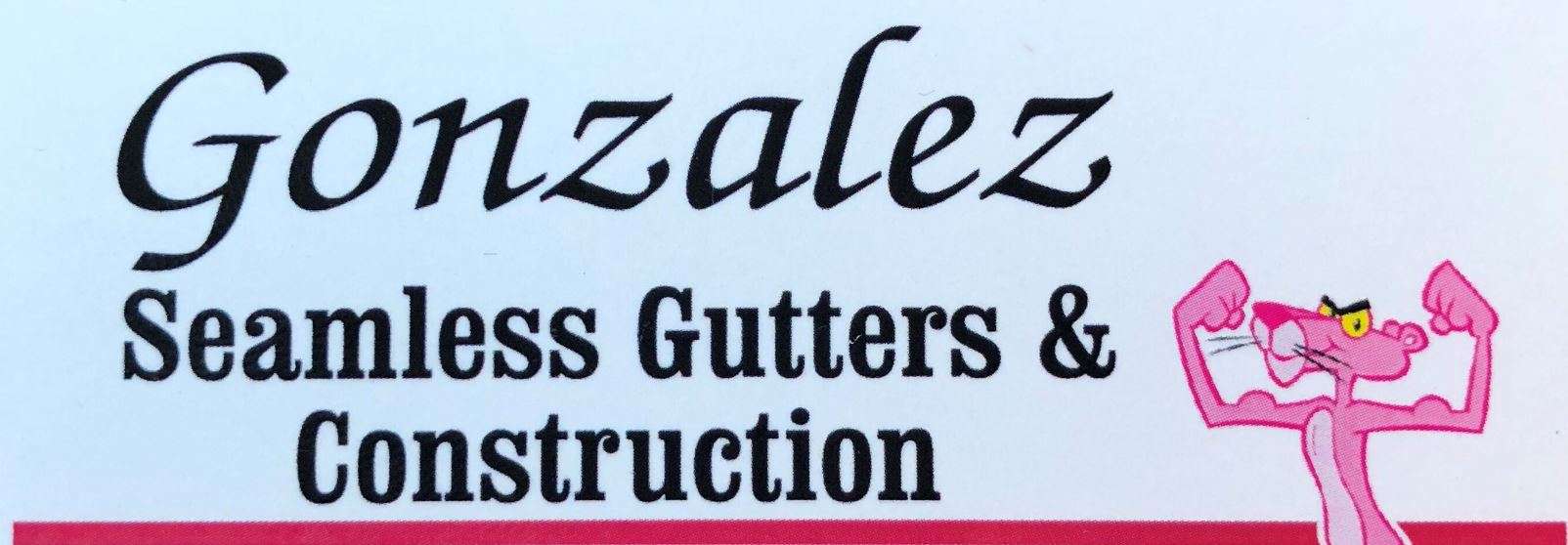 Gonzalez Gutters & Construction Logo