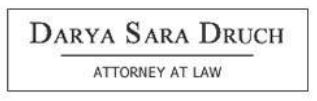 Darya Sara Druch, Attorney at Law Logo