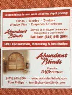 Abundant Blinds, LLC Logo