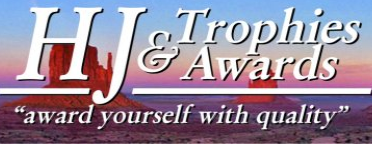 HJ Trophies & Awards Logo