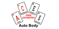 Aces Auto Body, LLC Logo