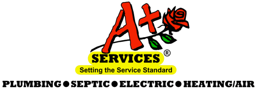A+ Septic & Plumbing Service Logo