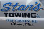 Stan's Towing Co. Logo
